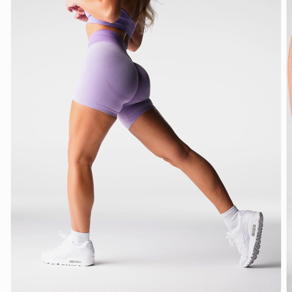 NVGTN Lilac Knockout Shorts - Picture 4 of 5